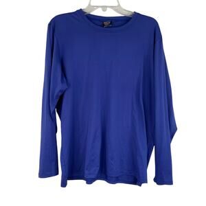 Patagonia Capilene Cool Purple Outdoors Long Sleeve Women's Large Made in USA